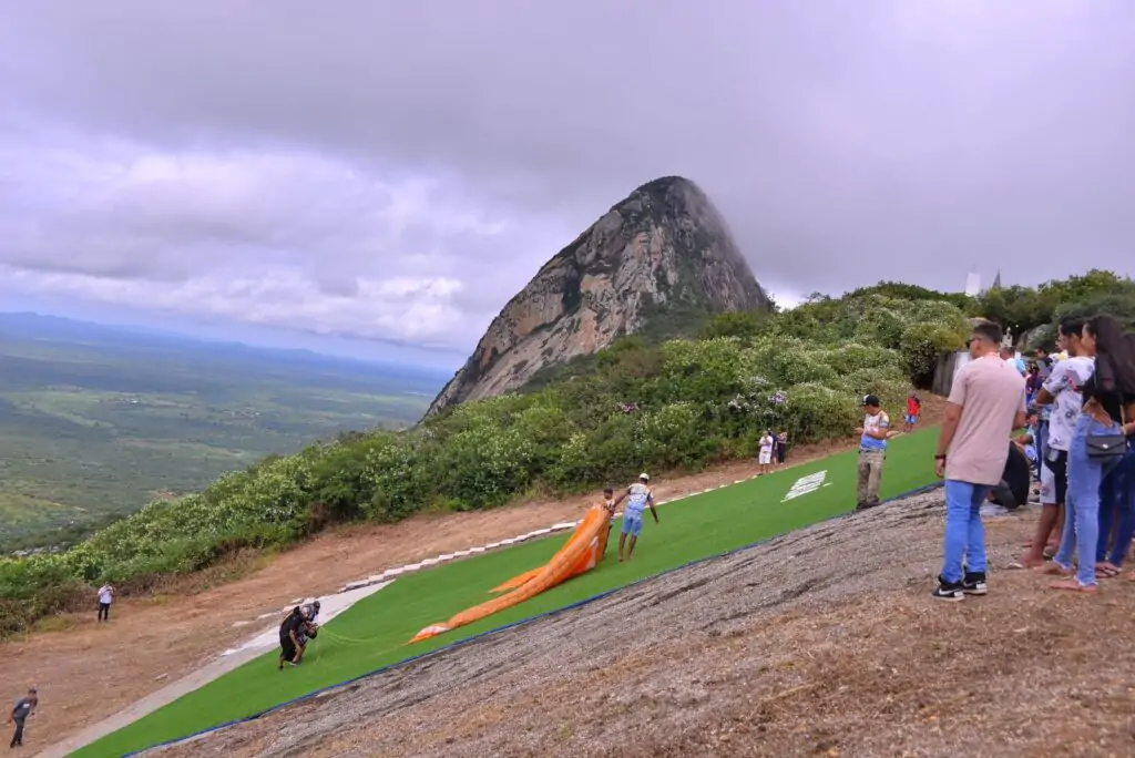 Rampa de voo livre de Quixadá - Foto: ASCOM/ Prefeitura de Quixadá